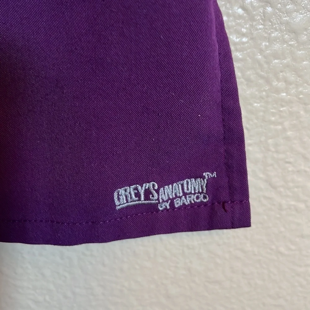 GREY’S Anatomy By Barco Purple Scrub Shirt - Picture 5 of 14